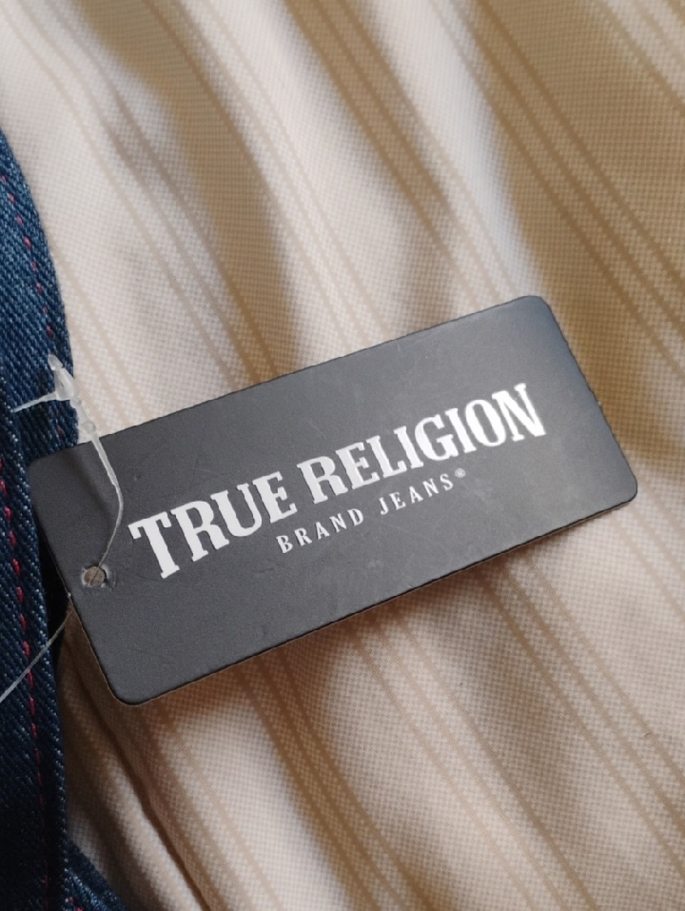 NWT True Religion Denim Bag - Picture 5 of 11
